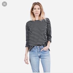 Everlane women’s heavy weight long sleeve tee